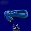 DLD RCA 3m kék - RCA 3m 2x árnyékolt