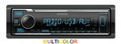 Kenwood KMM-125 - Kenwood USB autóhifi fejegység, színváltós