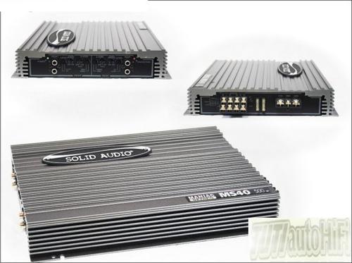 Solid Audio MS40 - Solid Audio 4 csat. erősítő