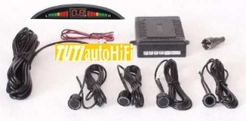 Thunder GSP3234 - 4 szenzoros Tolató Radar Kijelzővel