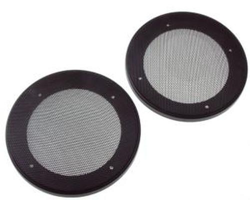 34913 - Hangszóró rács 130*130 mm - 130 mm-hez, fekete