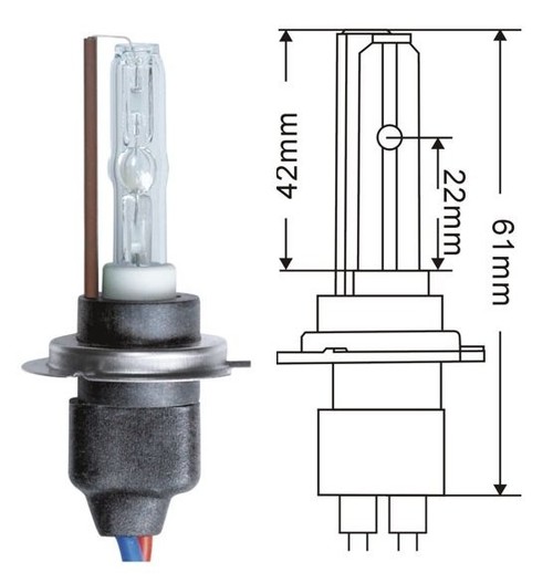 H7 4300K - H7 4300K xenon izzó