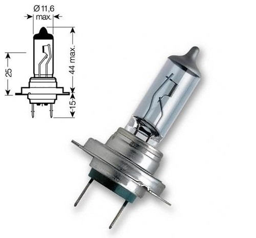 VALEO H7 PX26D 50+ - Valeo H7 izzó 50\% növelt fényerővel