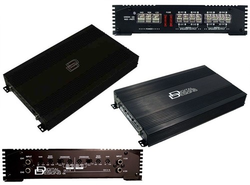 Digital Designs DD C5C - Digital Designs 4 csatornás autóhifi erősítő 800W