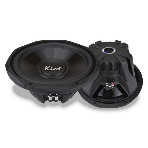 Kicx STQ-252 - Kicx 25 cm autóhifi mélynyomó 2x2 Ohm 600W