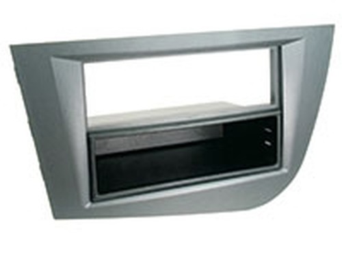 16272/S Seat szürke - Seat Leon 2005-2010 Szürke 2 DIN méretű