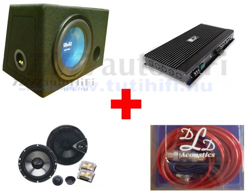 DLD-KICX 4. PAKK - DLD 500+szubláda+Kicx erősítő+Kicx szett+kábelek