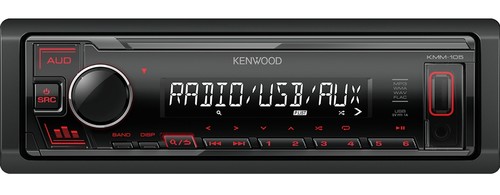 Kenwood KMM-105R - Kenwood USB autóhifi fejegység