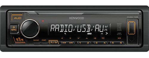 Kenwood KMM-105A - Kenwood USB autóhifi fejegység
