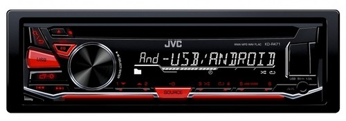 JVC KD-R471 - JVC autóhifi fejegység MP3/CD/USB