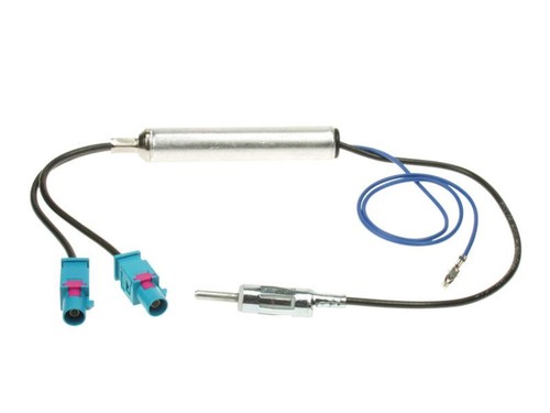 Fakra Dupla-F - Fakra-DIN 2 fantomtápos adapter,VW,Skoda,Seat