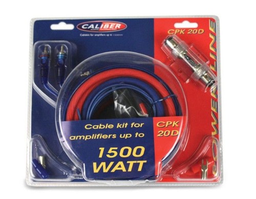 Caliber CPK 20D - Caliber autóhifi Tápkábel szett 20-as/4GA