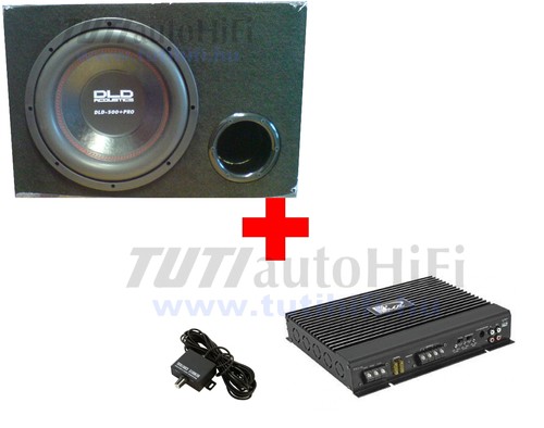 DLD-KICX 3. PAKK - DLD 500+PRO3+szubláda+Kicx erősítő 500W