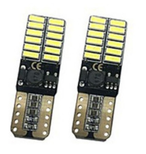 24 SMDLED/T10 Can-bus - Helyzetjelző T10 can-bus rendszerbe 24 ledes