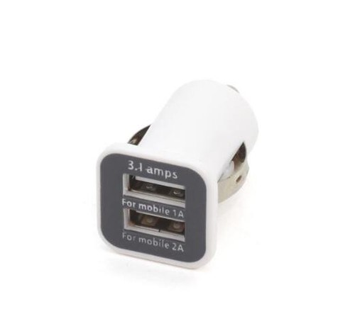 USB töltő 3.1A - USB autós töltő 3,1A